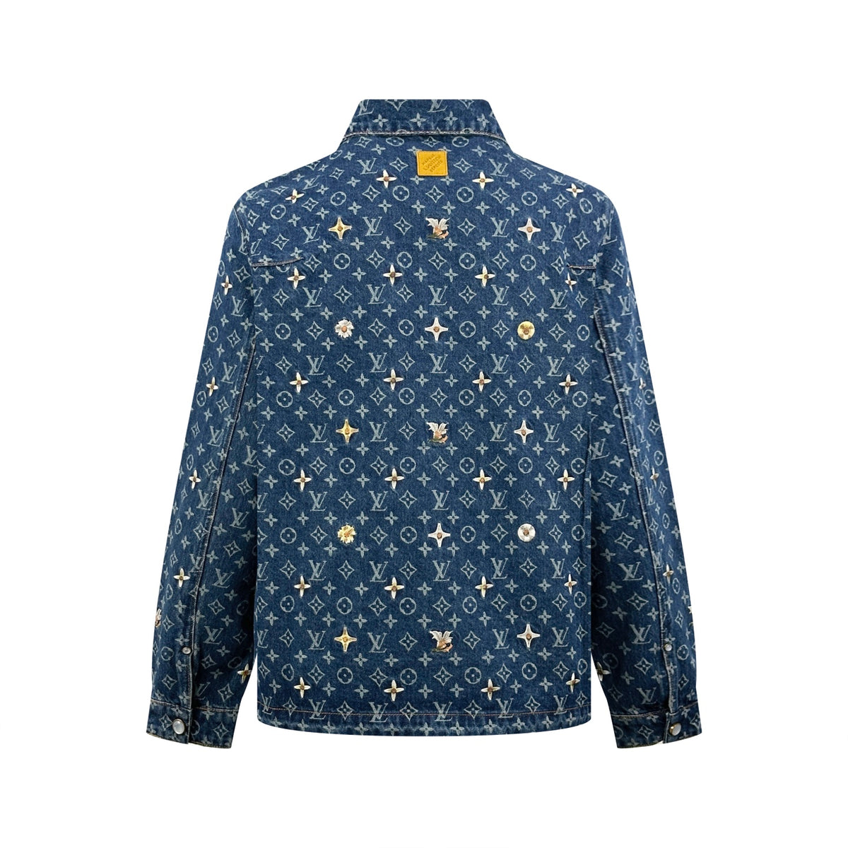 2026 New Model LY Full-Printed Logo Embroidered Denim Jacket (BB4001-D30)