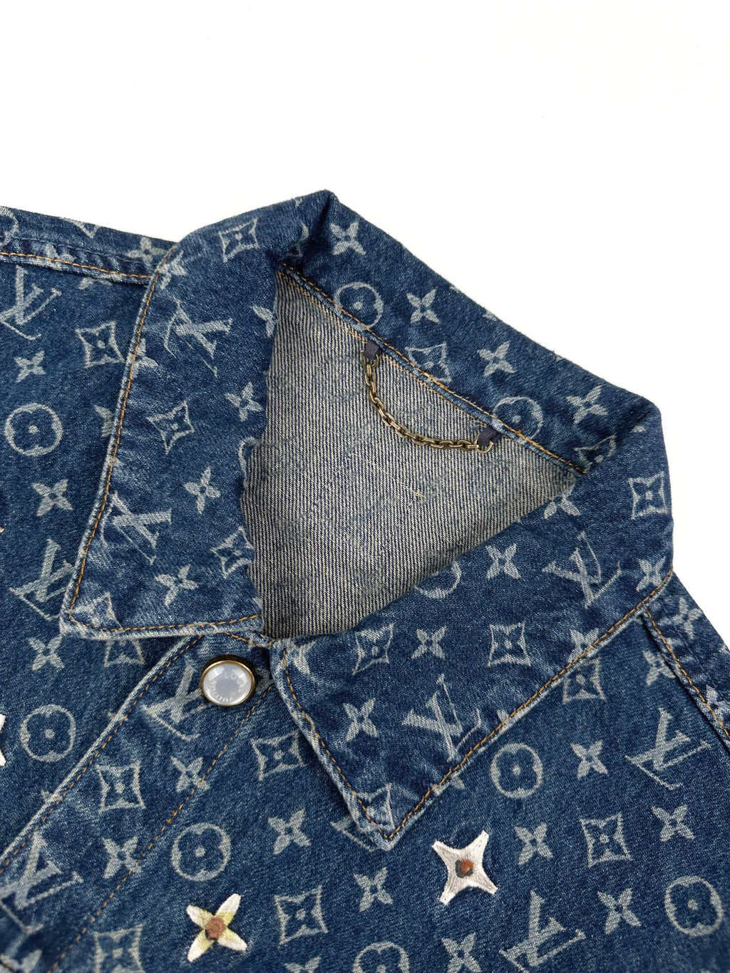 2026 New Model LY Full-Printed Logo Embroidered Denim Jacket (BB4001-D30)