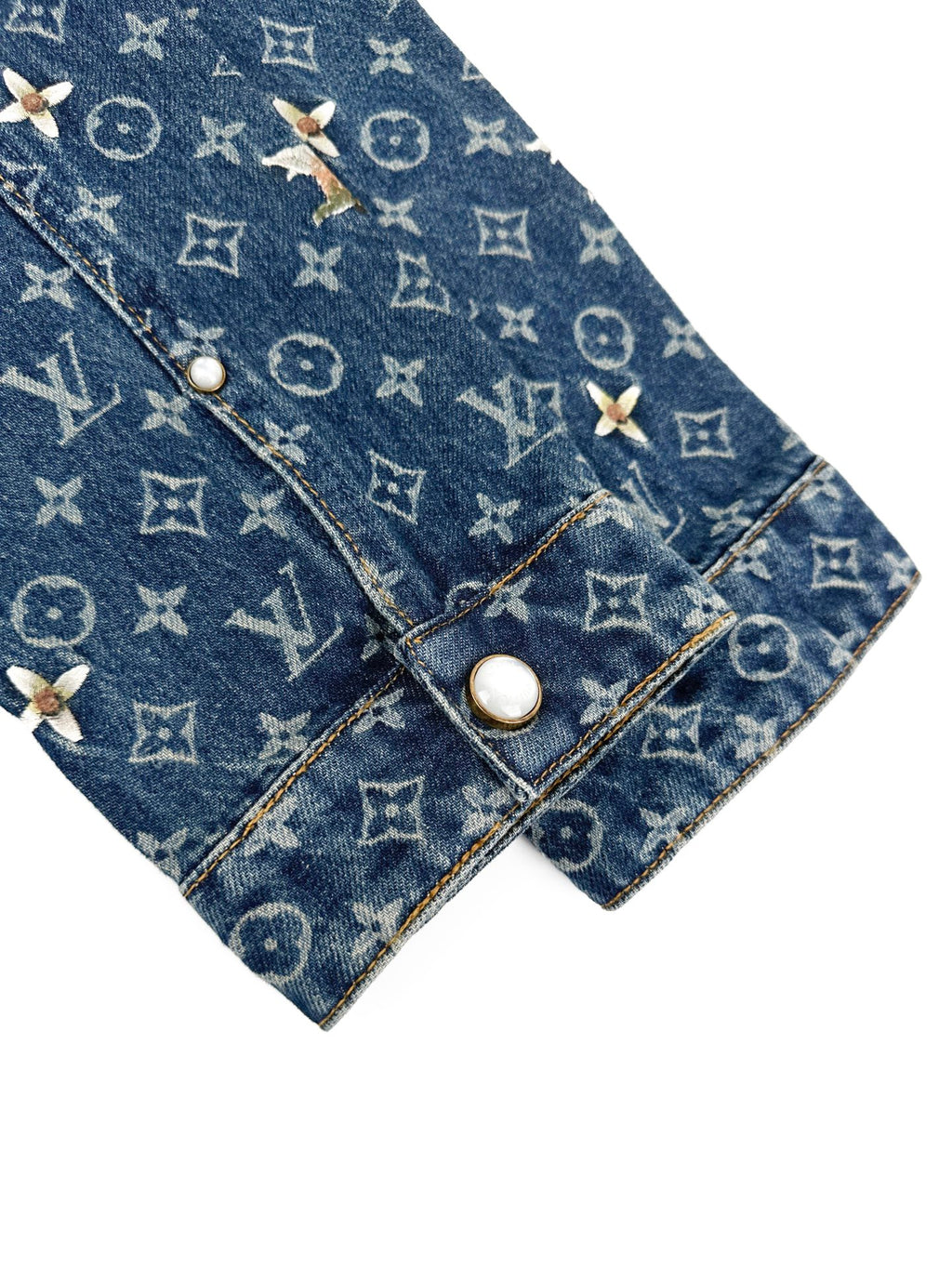 2026 New Model LY Full-Printed Logo Embroidered Denim Jacket (BB4001-D30)