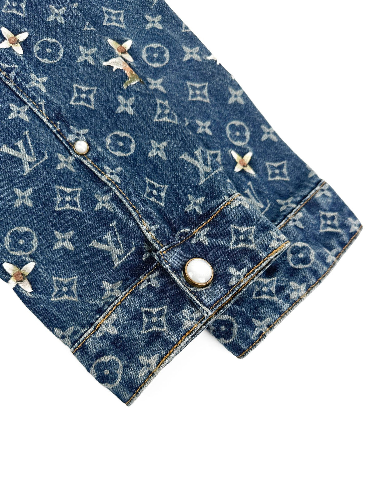 2026 New Model LY Full-Printed Logo Embroidered Denim Jacket (BB4001-D30)