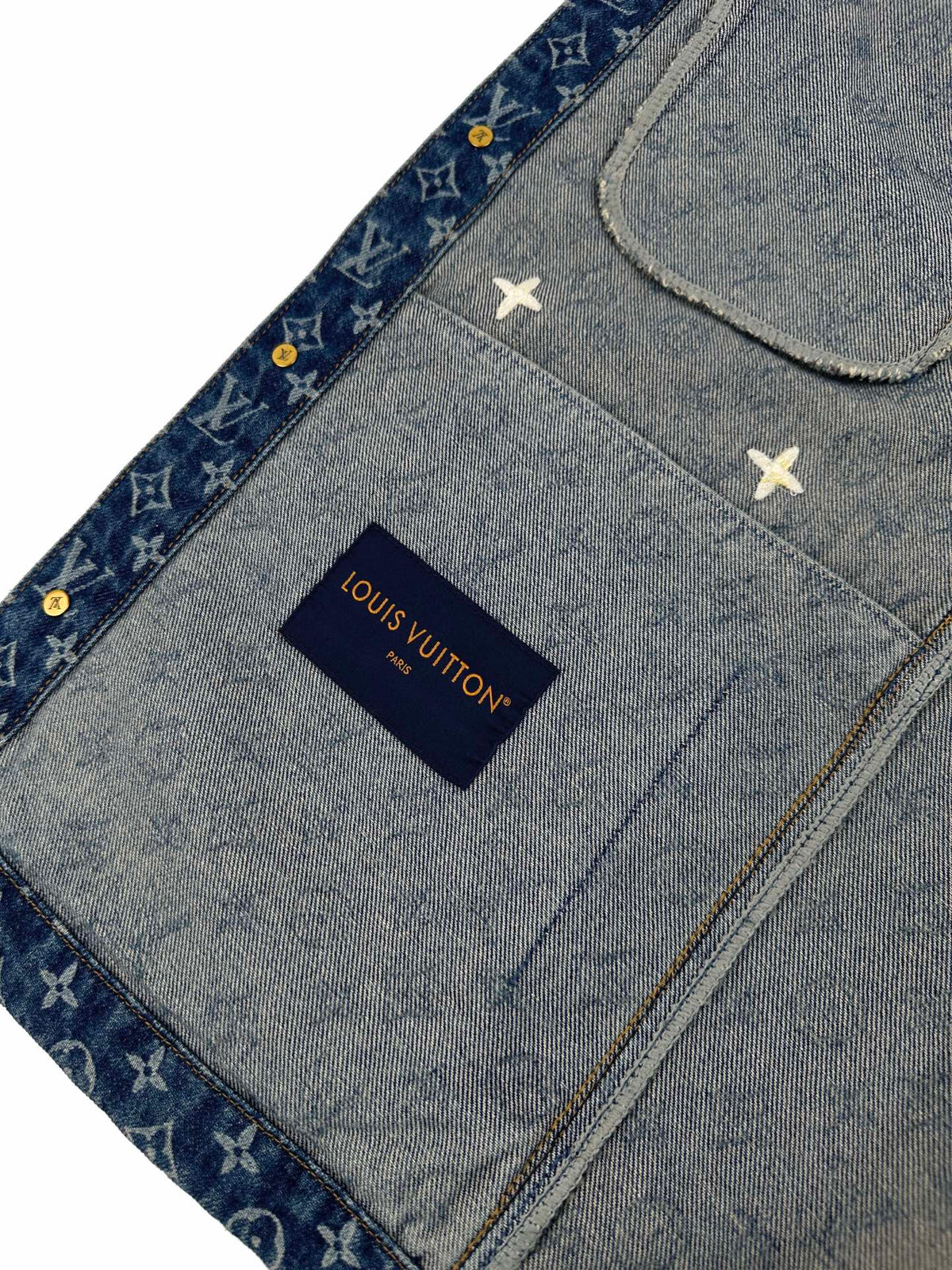 2026 New Model LY Full-Printed Logo Embroidered Denim Jacket (BB4001-D30)