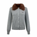 2026 Women's Way Embroidered Fur Coat Sweater (DD200)