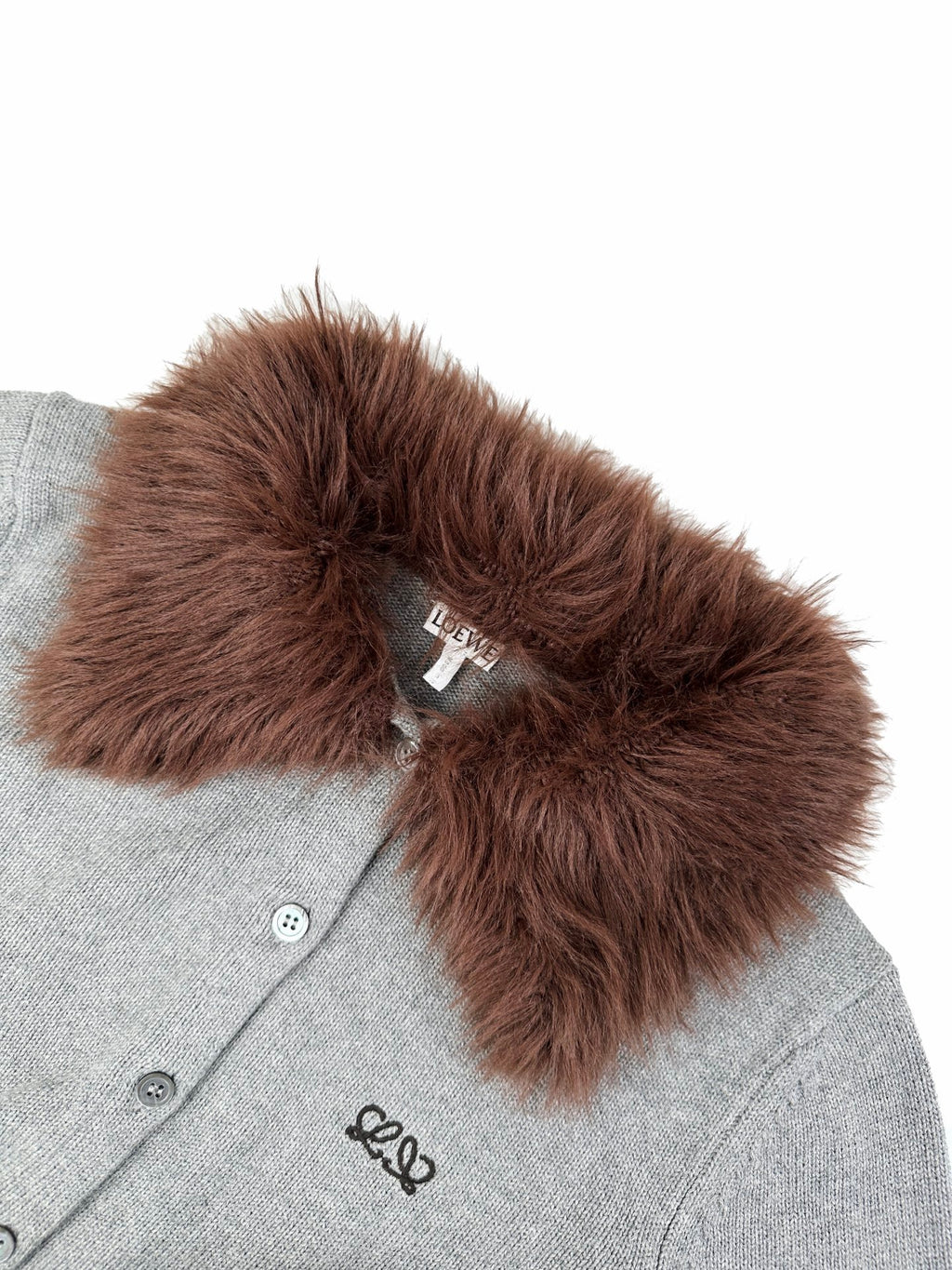 2026 Women's Way Embroidered Fur Coat Sweater (DD200)