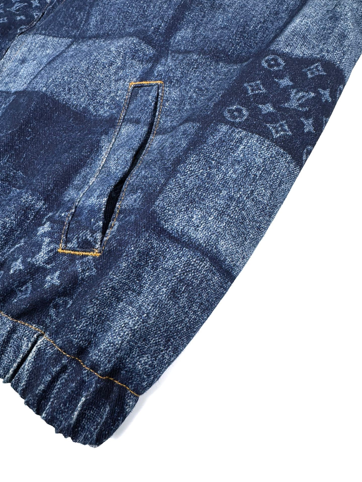 2026 New Model LY Laser-Printed Design Denim Jacket (BB901-C60)