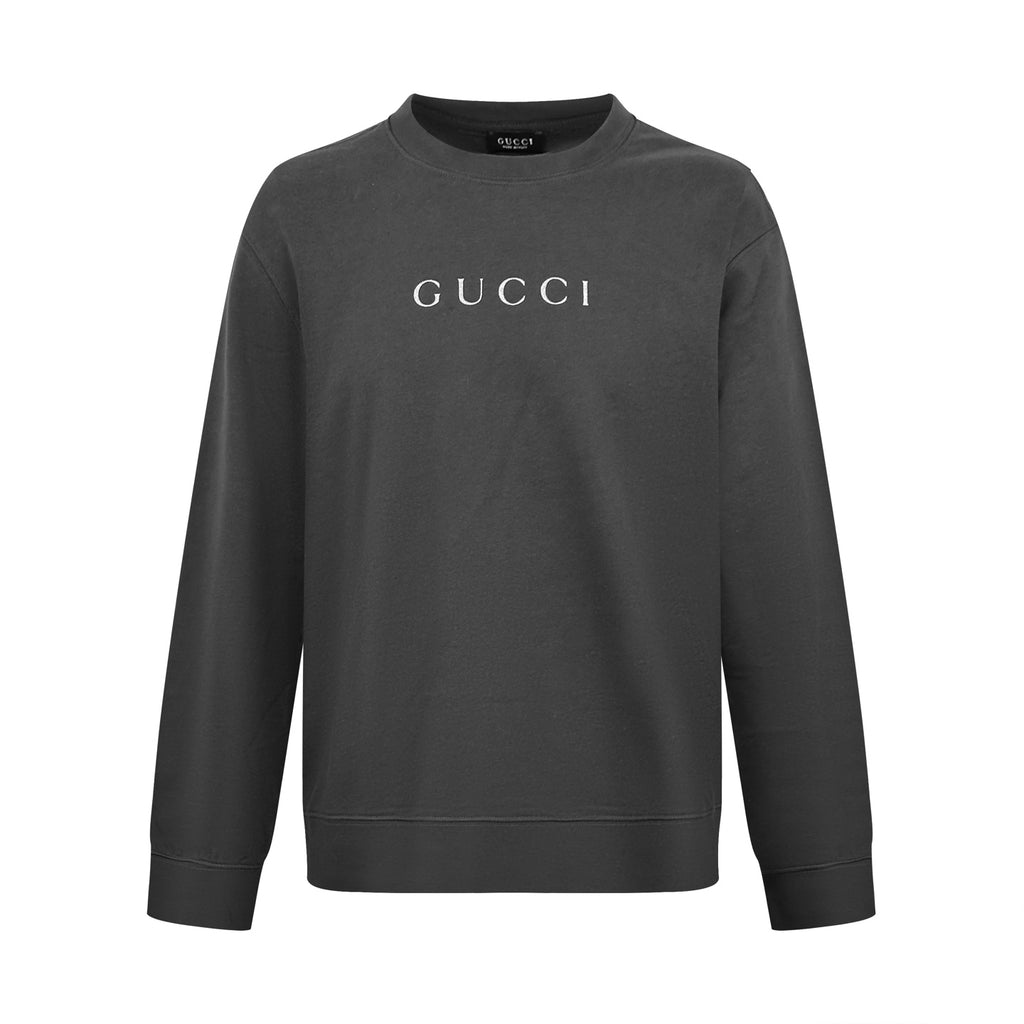 2026 New Model GU Logo Printed Sweatshirt (AA1063-A60)