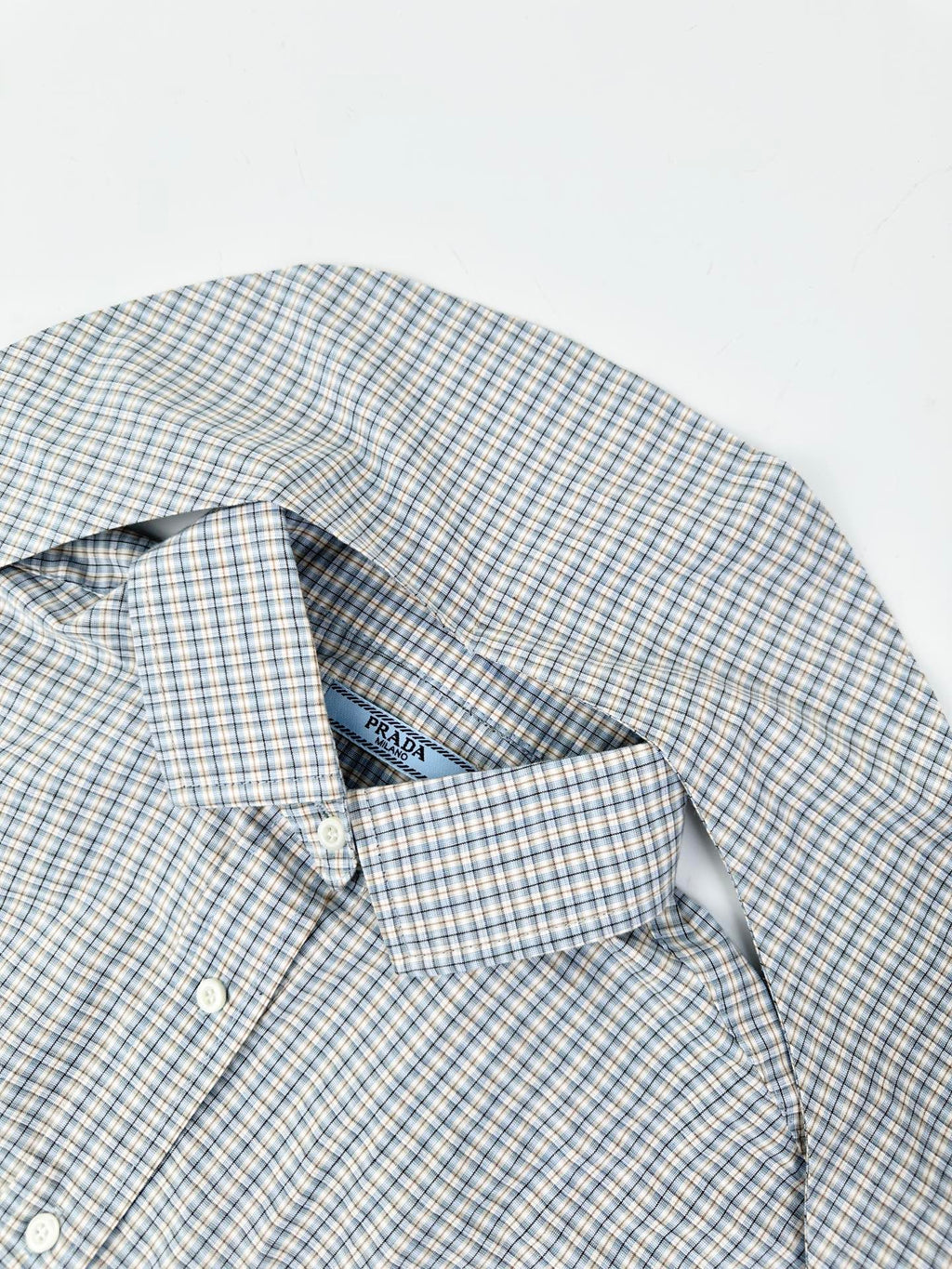 2026 Women's Triangle Brand Triangle Pattern Checkered Bowtie Shirt (FF847)
