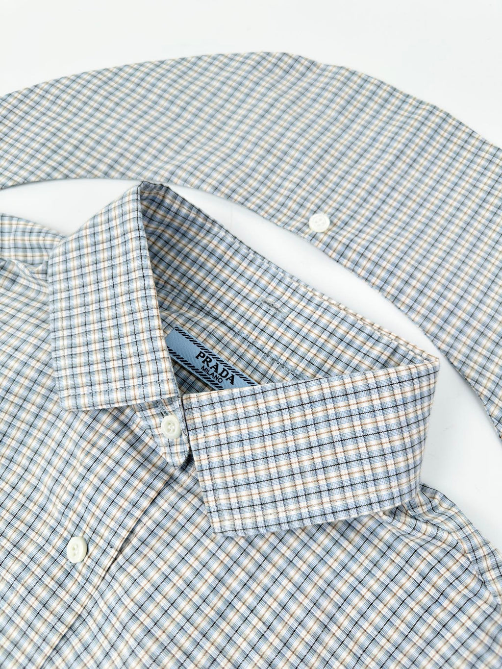 2026 Women's Triangle Brand Triangle Pattern Checkered Bowtie Shirt (FF847)