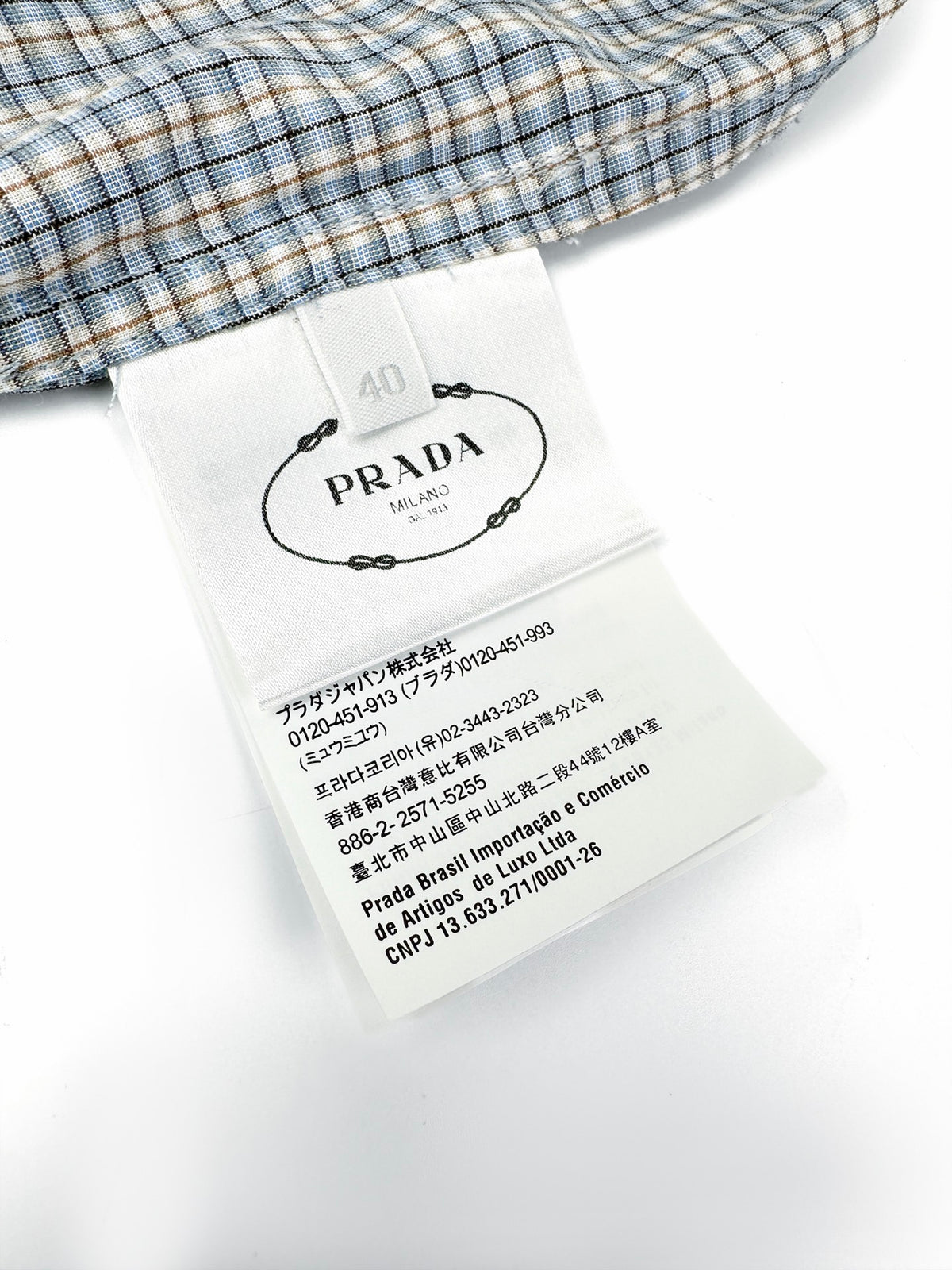 2026 Women's Triangle Brand Triangle Pattern Checkered Bowtie Shirt (FF847)