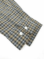 2026 Women's MM Logo Check Pencil Skirt (FF841)