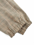 2026 Women's MM Logo Embroidered Plaid Coat (FF822)