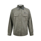 2026 New Model MM Logo Check Pencil Shirt (CC7035-B75)