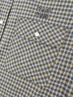 2026 New Model MM Logo Check Pencil Shirt (CC7035-B75)