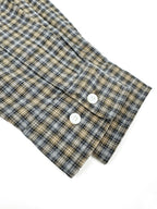 2026 New Model MM Logo Check Pencil Shirt (CC7035-B75)