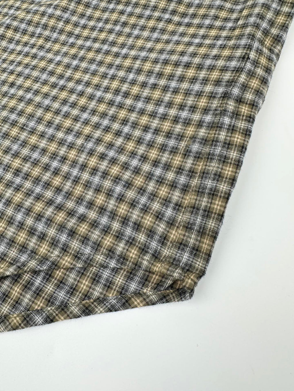2026 New Model MM Logo Check Pencil Shirt (CC7035-B75)