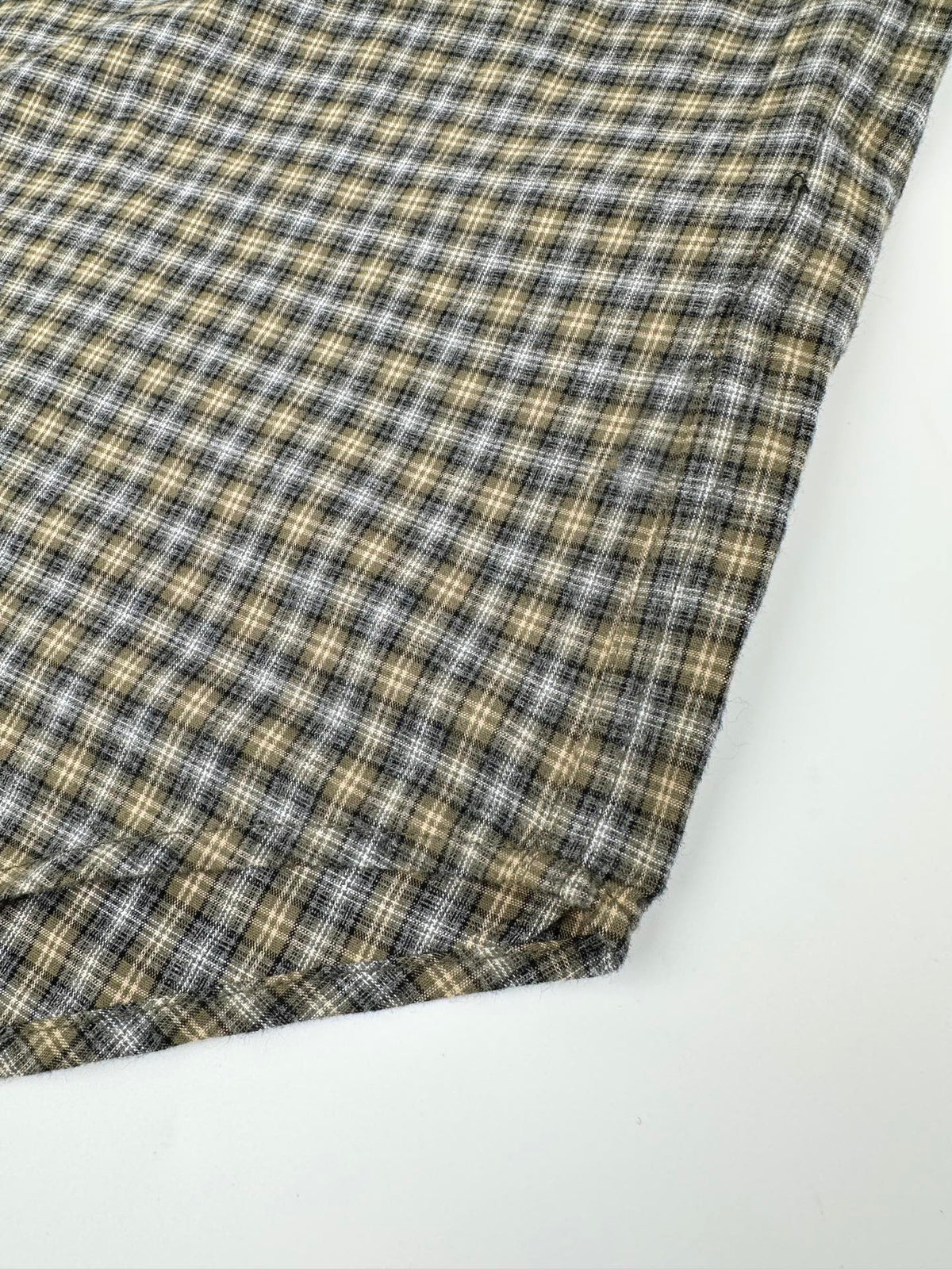 2026 New Model MM Logo Check Pencil Shirt (CC7035-B75)