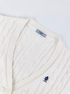 2026 Women's Triangle Brand Embroidered Cardigan Sweater (FF811)