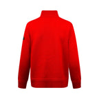 2026 New Model Mon Logo Leather Pouch Half-Zip Sweater (AA1006-B40)