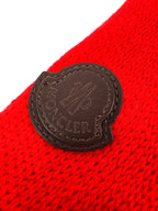 2026 New Model Mon Logo Leather Pouch Half-Zip Sweater (AA1006-B40)