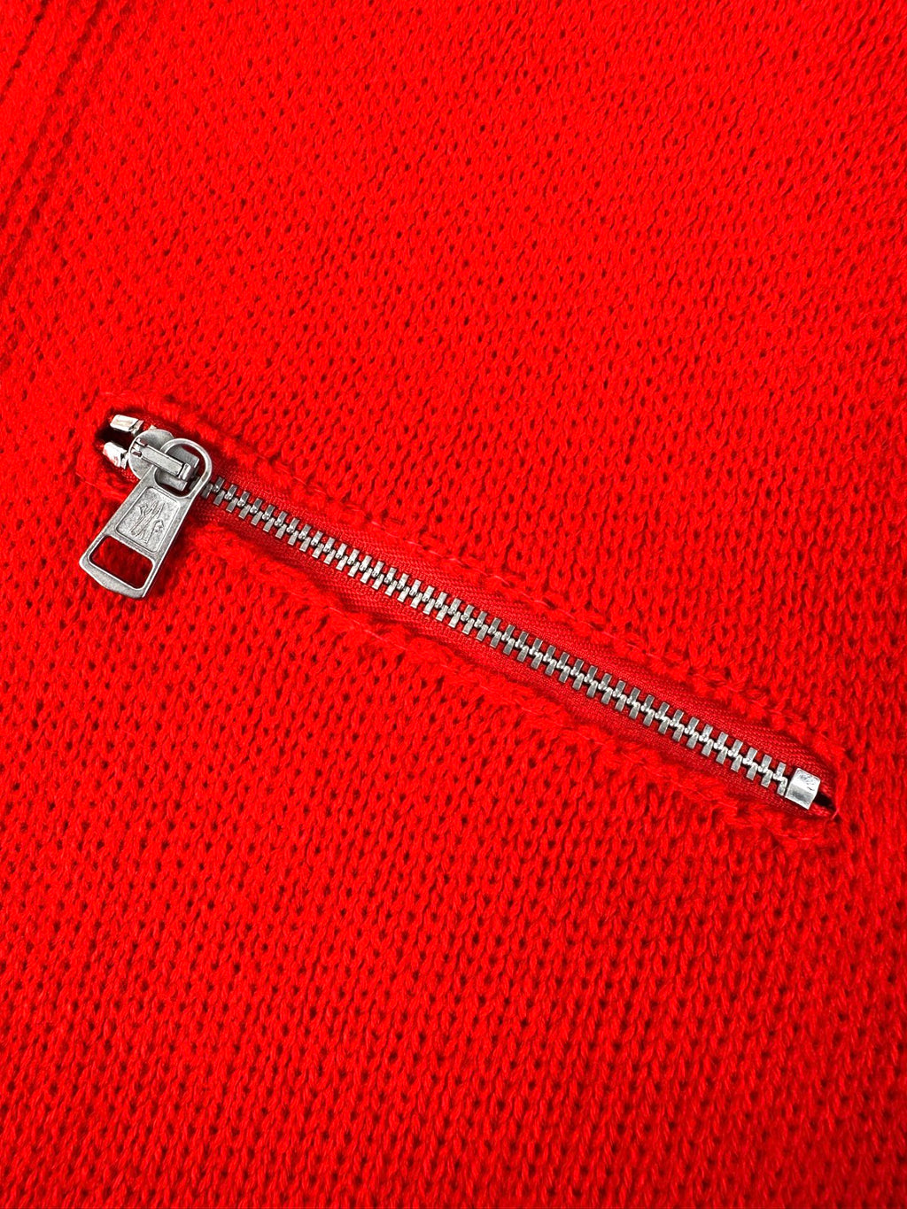 2026 New Model Mon Logo Leather Pouch Half-Zip Sweater (AA1006-B40)