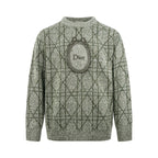 2026 New Style CD Emblem Embroidered Vine Pattern Sweater (AA1037-B60)