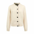 2026 Women's CC Logo Buttoned Cardigan Sweater (DD208)
