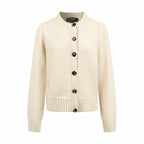 2026 Women's CC Logo Buttoned Cardigan Sweater (DD208)