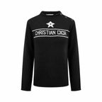 2026 Women's CD Embroidered Buttoned Sweater (DD212)