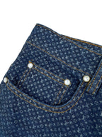 2026 New Model LY Printed Label Denim Pants (AA1038-B90)