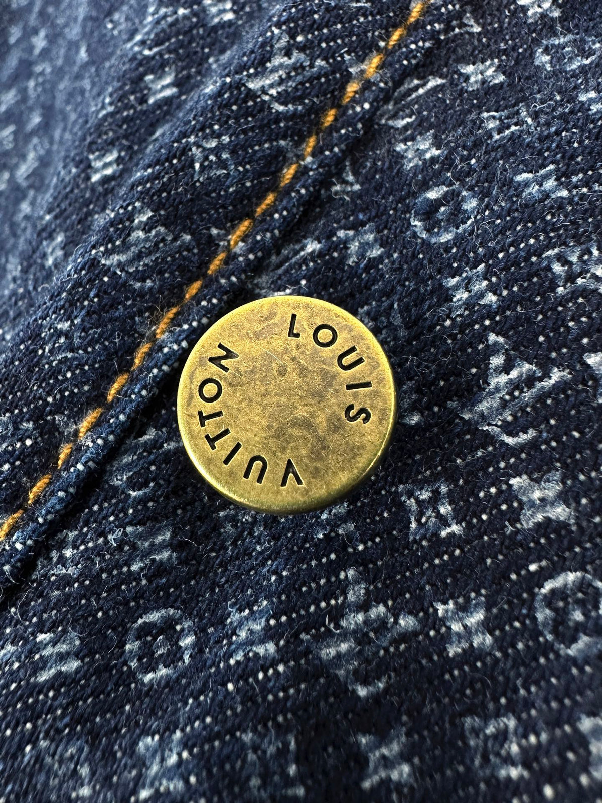 2026 New Model LY Printed Label Denim Pants (AA1038-B90)