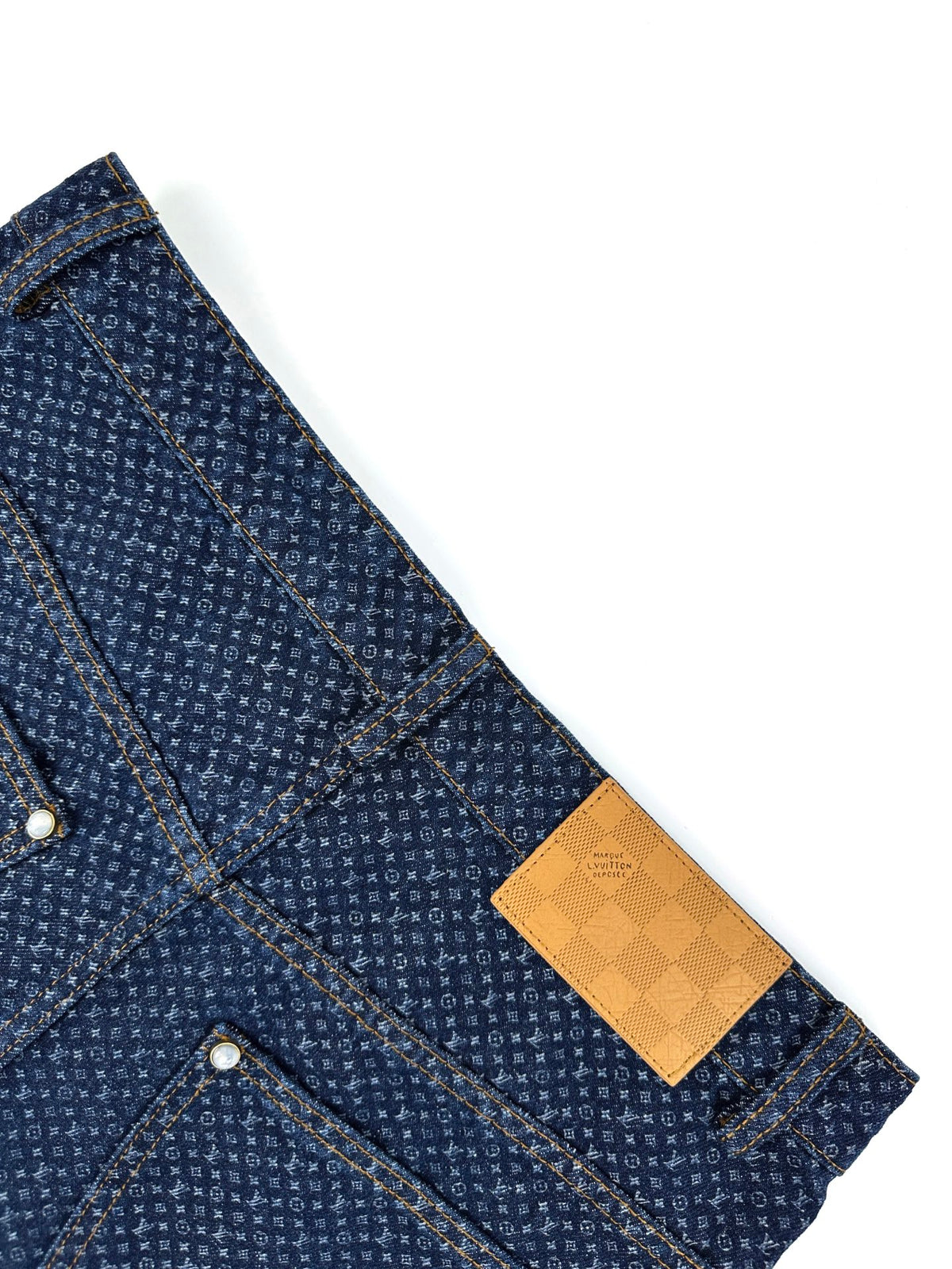 2026 New Model LY Printed Label Denim Pants (AA1038-B90)