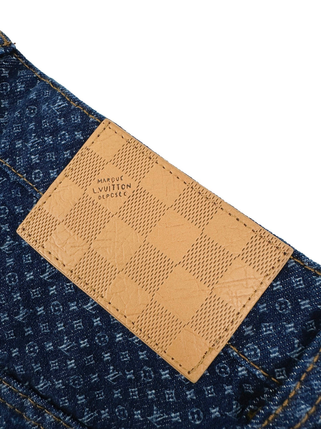 2026 New Model LY Printed Label Denim Pants (AA1038-B90)