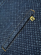 2026 New Model LY Full-Print Logo Zipper Denim Jacket (AA1032-C30)