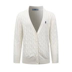 2026 New Model Triangle Brand Embroidered Cardigan Sweater (CC7012-B40)
