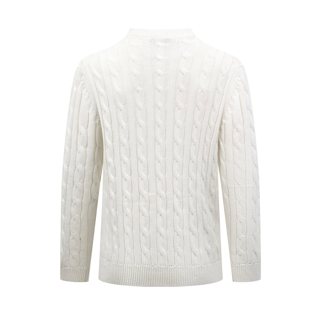 2026 New Model Triangle Brand Embroidered Cardigan Sweater (CC7012-B40)