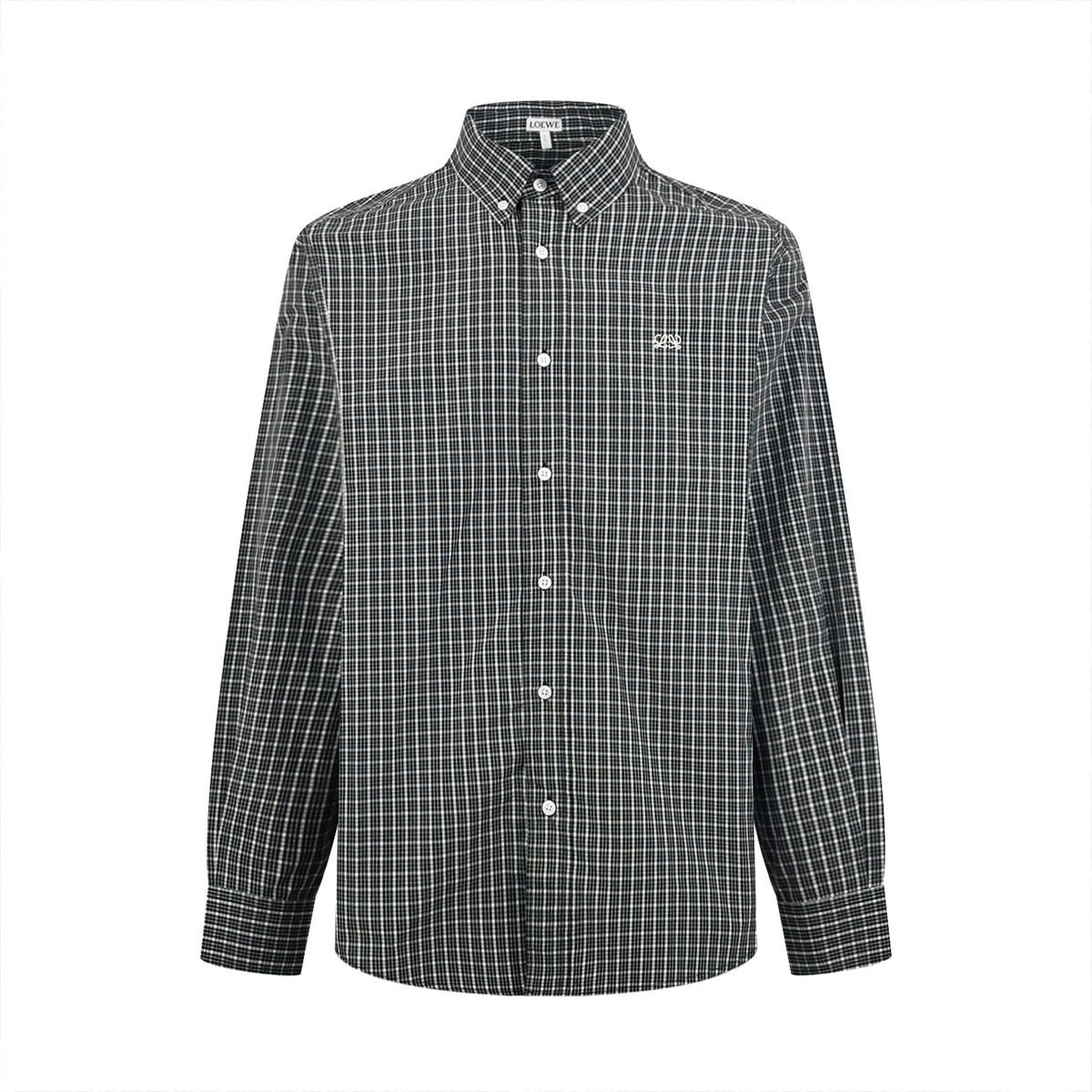 2026 New Style Way Embroidered Checkered Shirt (BB4055-B40)