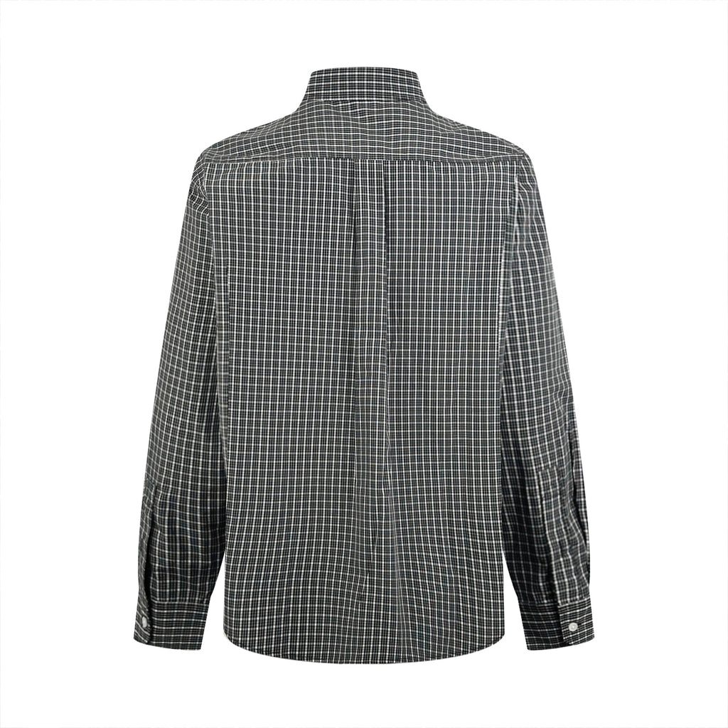 2026 New Style Way Embroidered Checkered Shirt (BB4055-B40)