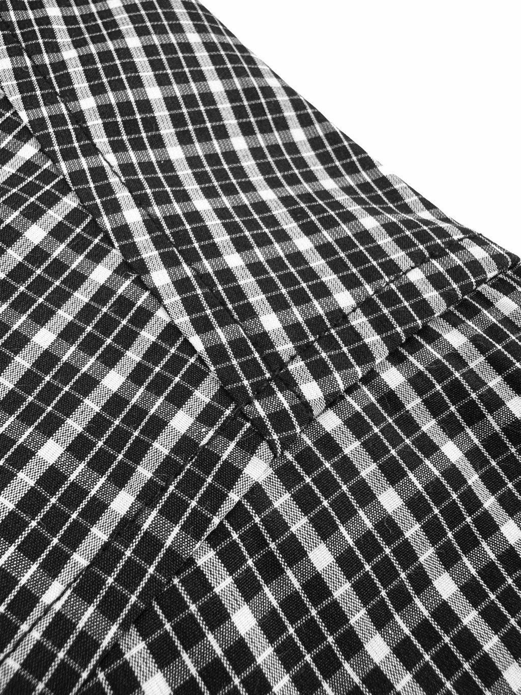 2026 New Style Way Embroidered Checkered Shirt (BB4055-B40)