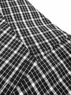 2026 New Style Way Embroidered Checkered Shirt (BB4055-B40)