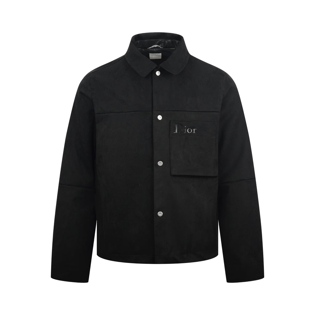 2026 New Model CD Logo Embossed Leather Jacket (BB4047-C10)