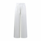 2026 Women's GU Embroidered Color-Contrasting Striped Pants (DD182)