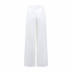 2026 Women's GU Embroidered Color-Contrasting Striped Pants (DD182)