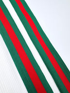 2026 Women's GU Embroidered Color-Contrasting Striped Pants (DD182)