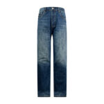 2026 New Triangle Brand Denim Trousers (55067-B65)
