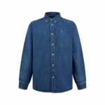 2026 New RL Colour Embroidered Denim Shirt (CC913-B40)