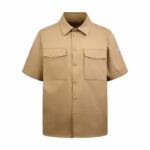 2026 New Mon Logo Pocket Short-Sleeve Shirt (AA550-A80)