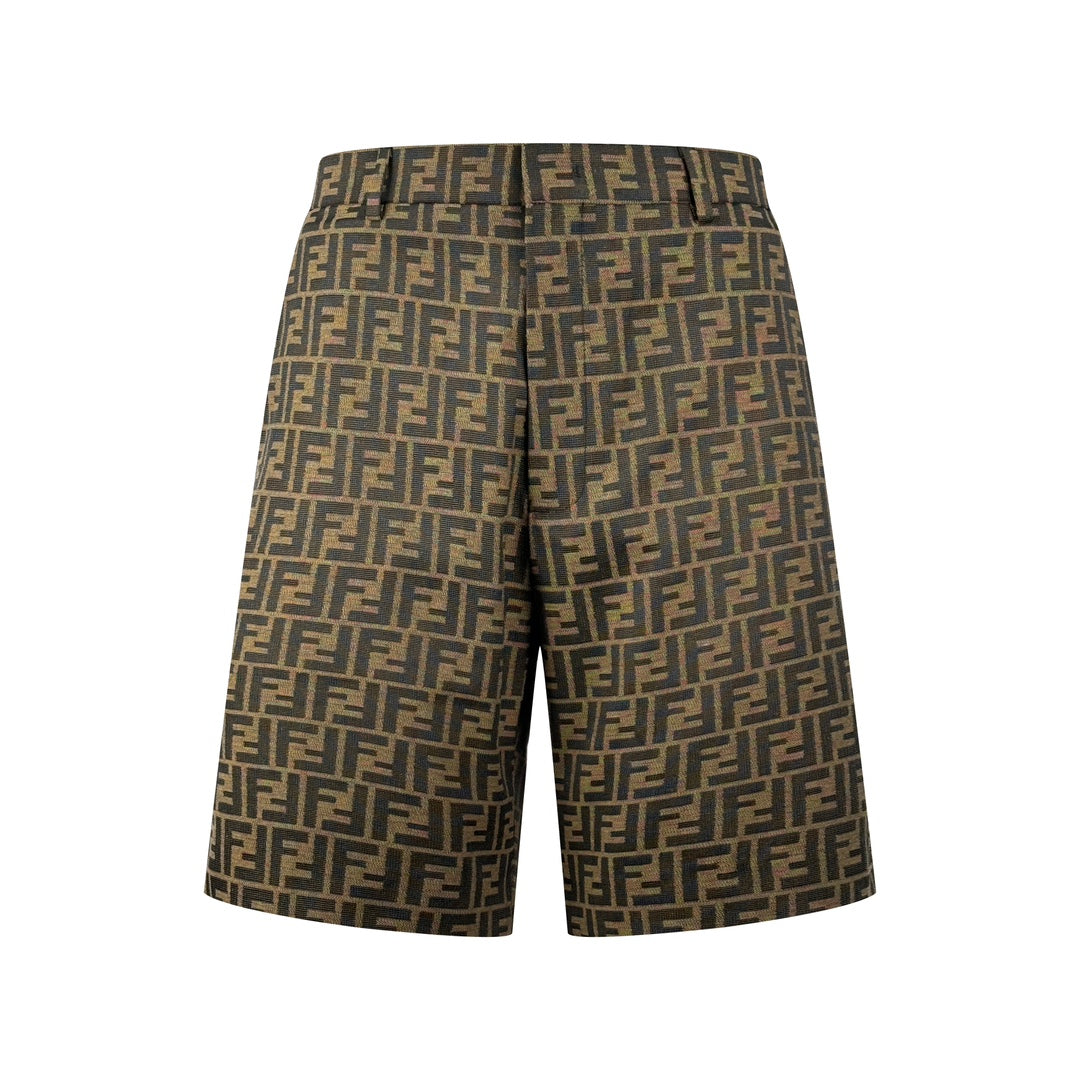 wsxc1773873547343_0.jpg 2026 New Arrival: FF All-Over Monogram Print Shorts (55012-A90) - Image 1