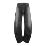 2026 New Acn Splatter-Washed Distressed Jeans (BB802-B65)