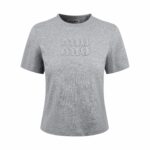 2026 Women's Short-Sleeved Patchwork Embroidered T-Shirt (FF705)