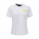 2026 Women's GU Embellished Interlocking Short-Sleeved Top (DD107)